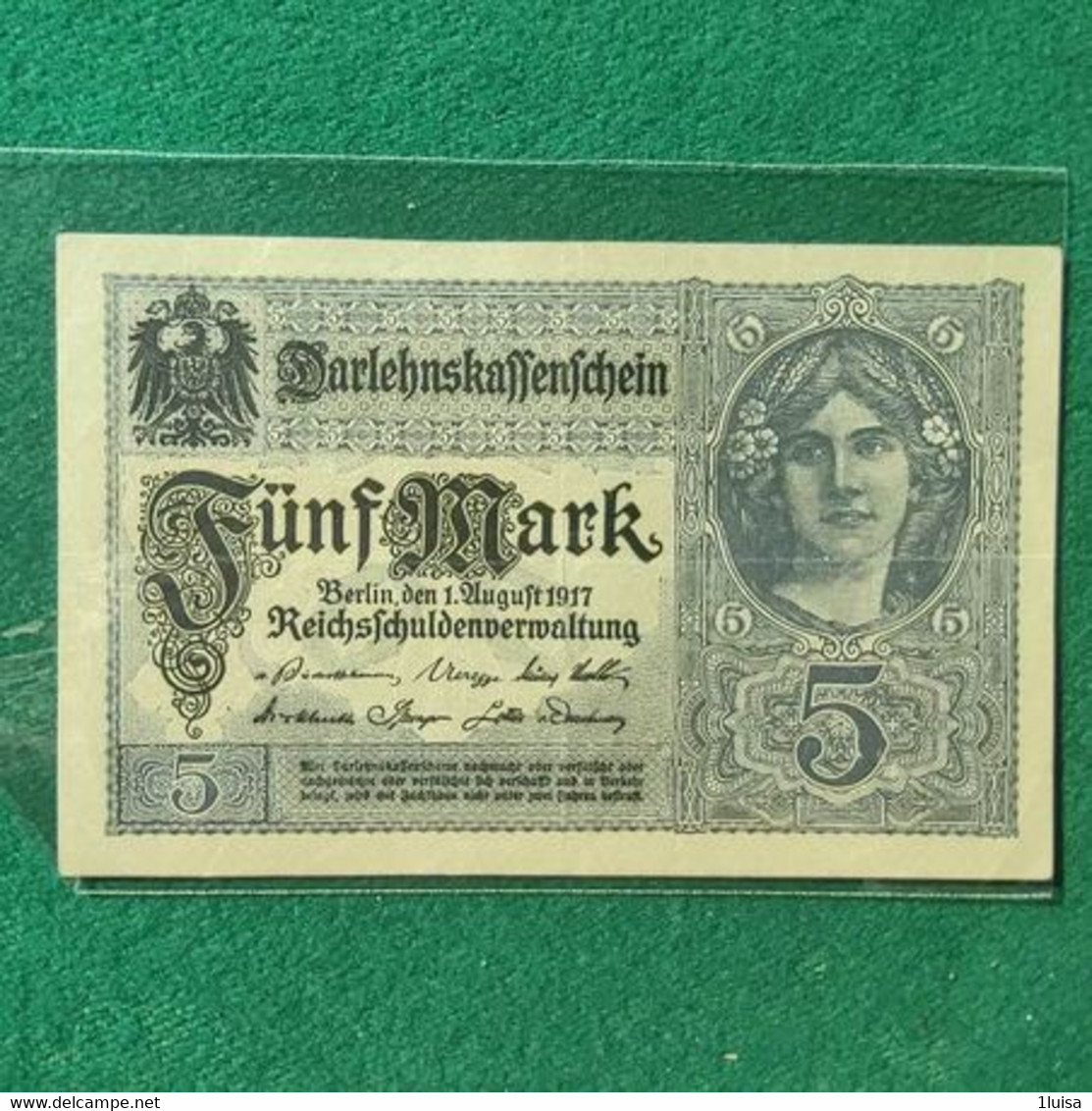 GERMANIA 5 MARK 1917 - 5 Mark