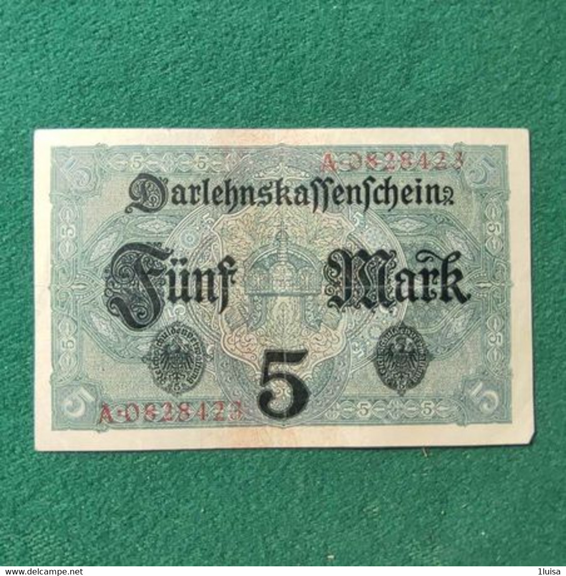 GERMANIA 5 MARK 1917 - 5 Mark