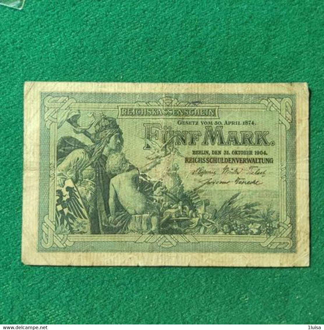 GERMANIA 5 MARK 1904 - 5 Mark