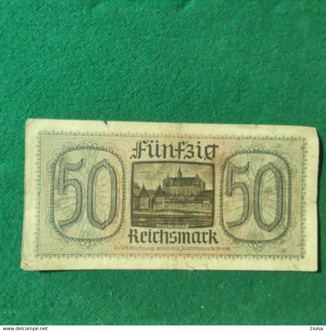 GERMANIA  50 MARK 1939 - 50 Reichsmark