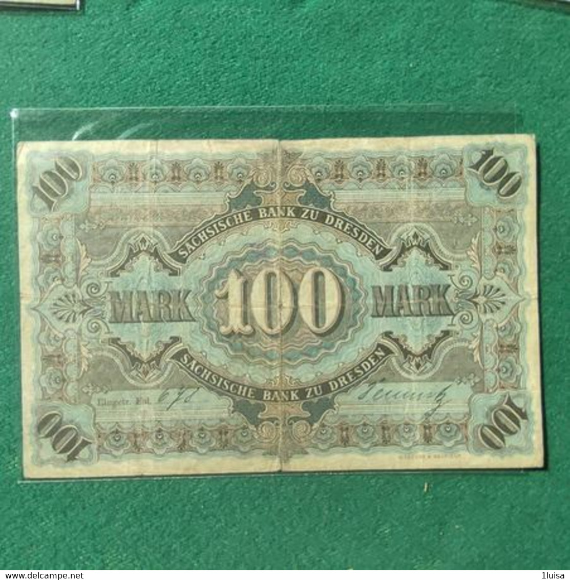 GERMANIA 100 MARK 1911 - 100 Mark