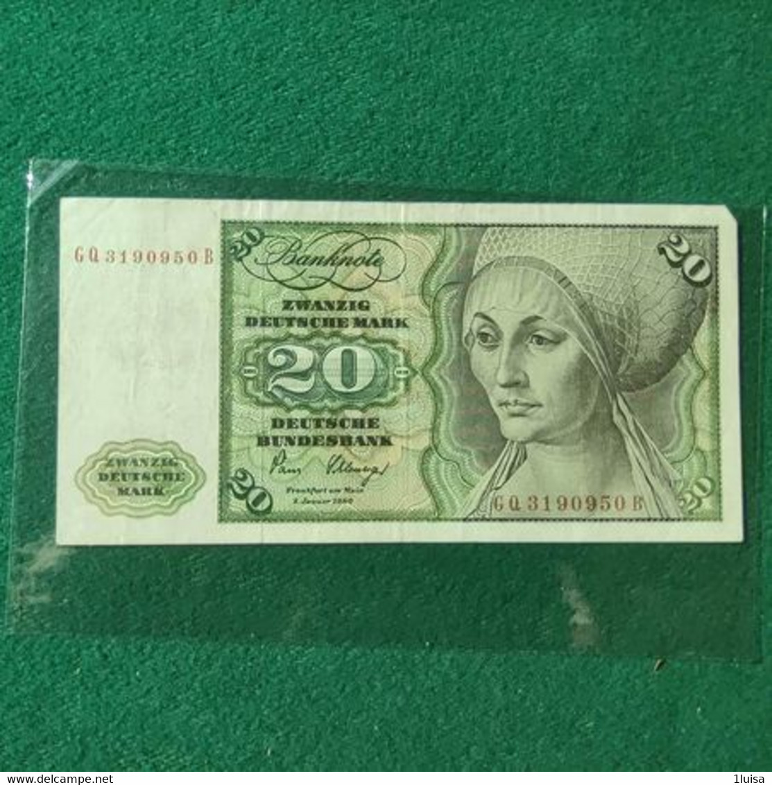 GERMANIA  20 MARK 1980 - 20 Deutsche Mark