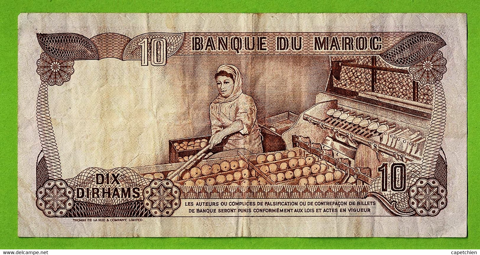 MAROC / 10 DIRHAMS - Marokko