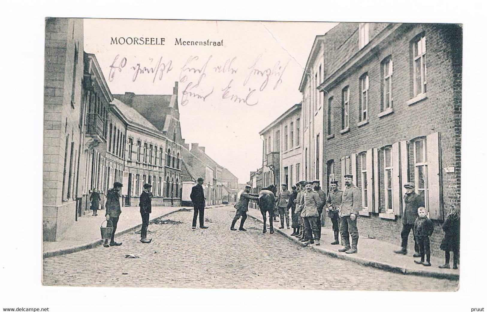 Wevelgem MOORSELE Meenenstraat - Moorsele Feldpost - Wevelgem