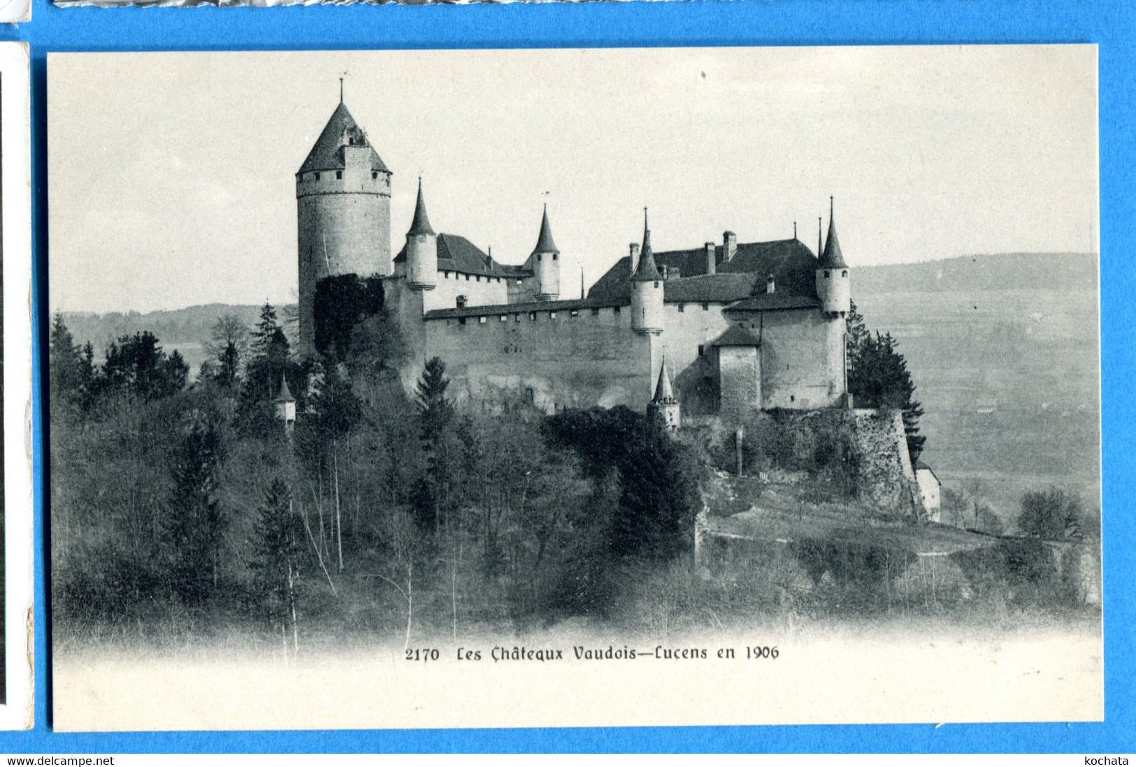 N14-359, Lucens En 1906, Château, 2170, Non Circulée - Lucens