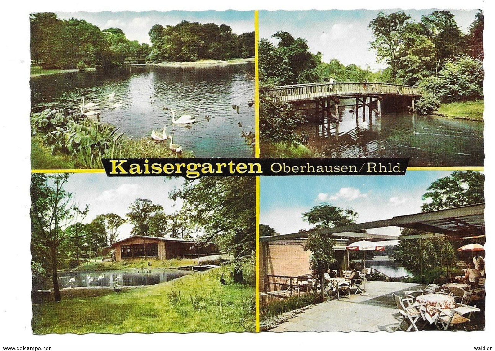 4200  OBERHAUSEN - KAISERGARTEN  1967 - Oberhausen