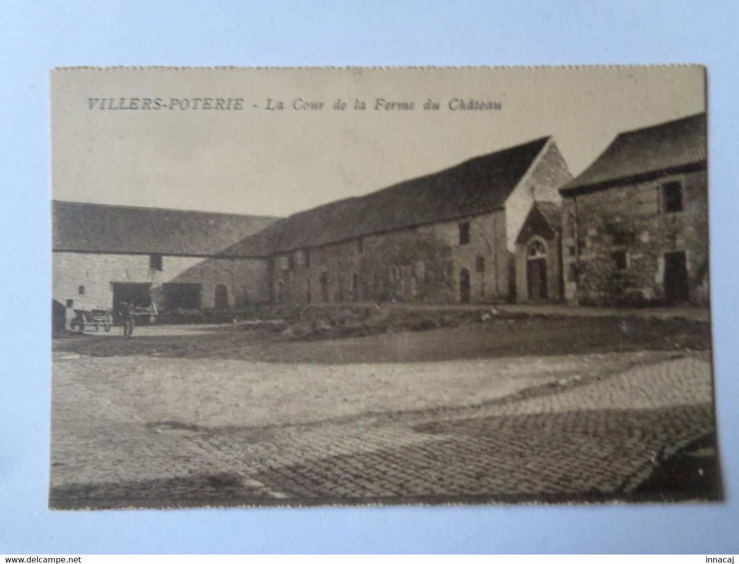 101-13-211.                VILLERS-POTERIE    La Cour De La Ferme Du Château  ( Brunâtre ) - Gerpinnes