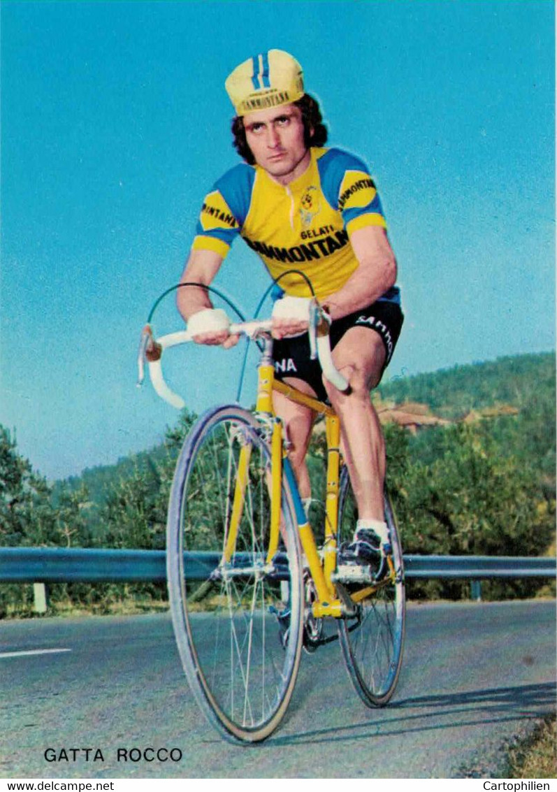 CARTE CYCLISME  - Gatta Rocco - G.S. Equipe Sammontana - Radsport