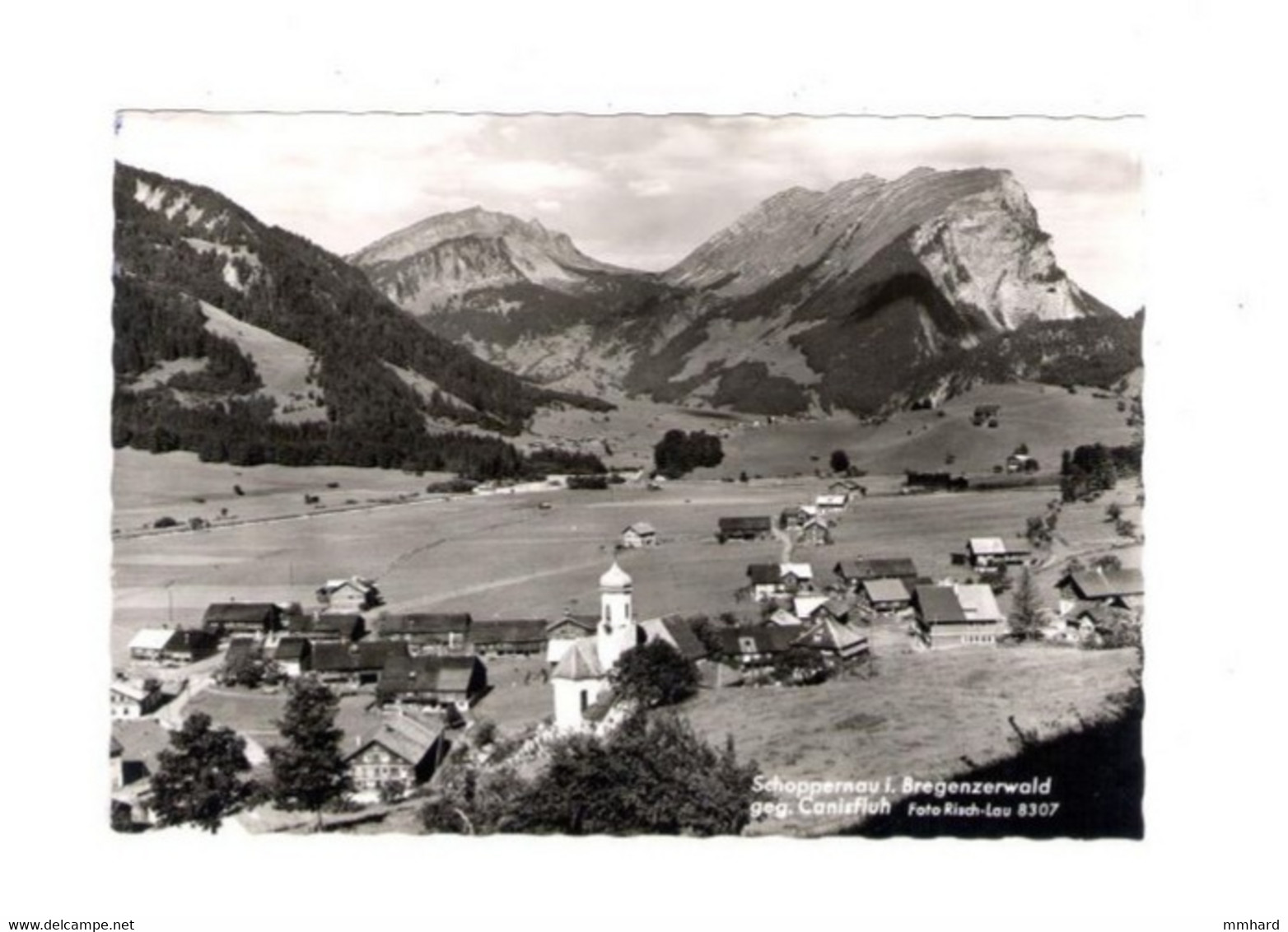 AK Schoppernau Im Bregenzerwald Vorarlberg Gel 1963 - Bregenzerwaldorte