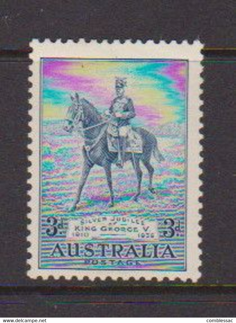 AUSTRALIA   1935    Silver  Jubilee    2d  Blue    MH - Ongebruikt