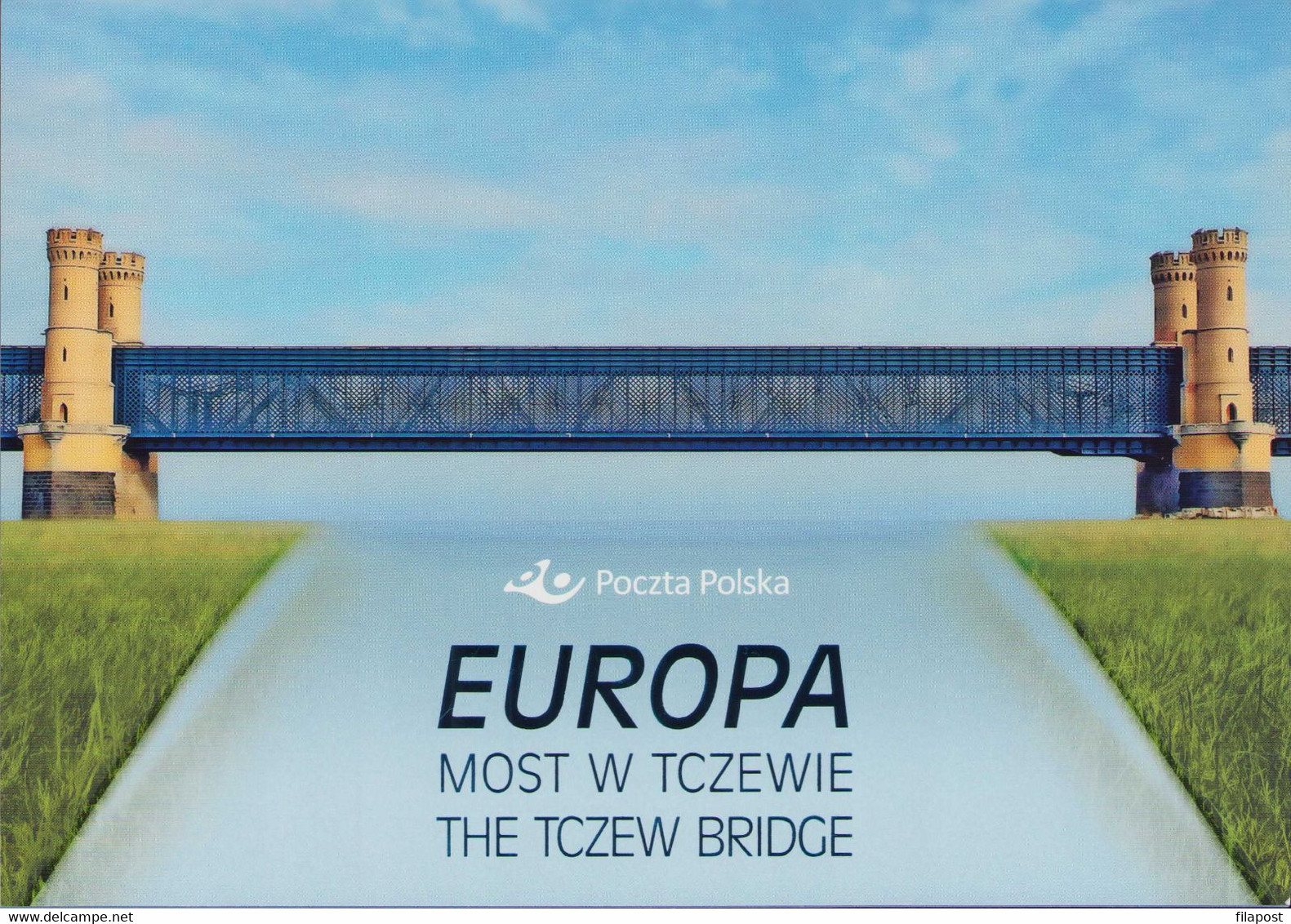 Poland 2018 Booklet / Europa CEPT Railroad Bridge On Vistula River In Tczew, Bridges / With Stamp MNH** - Carnets