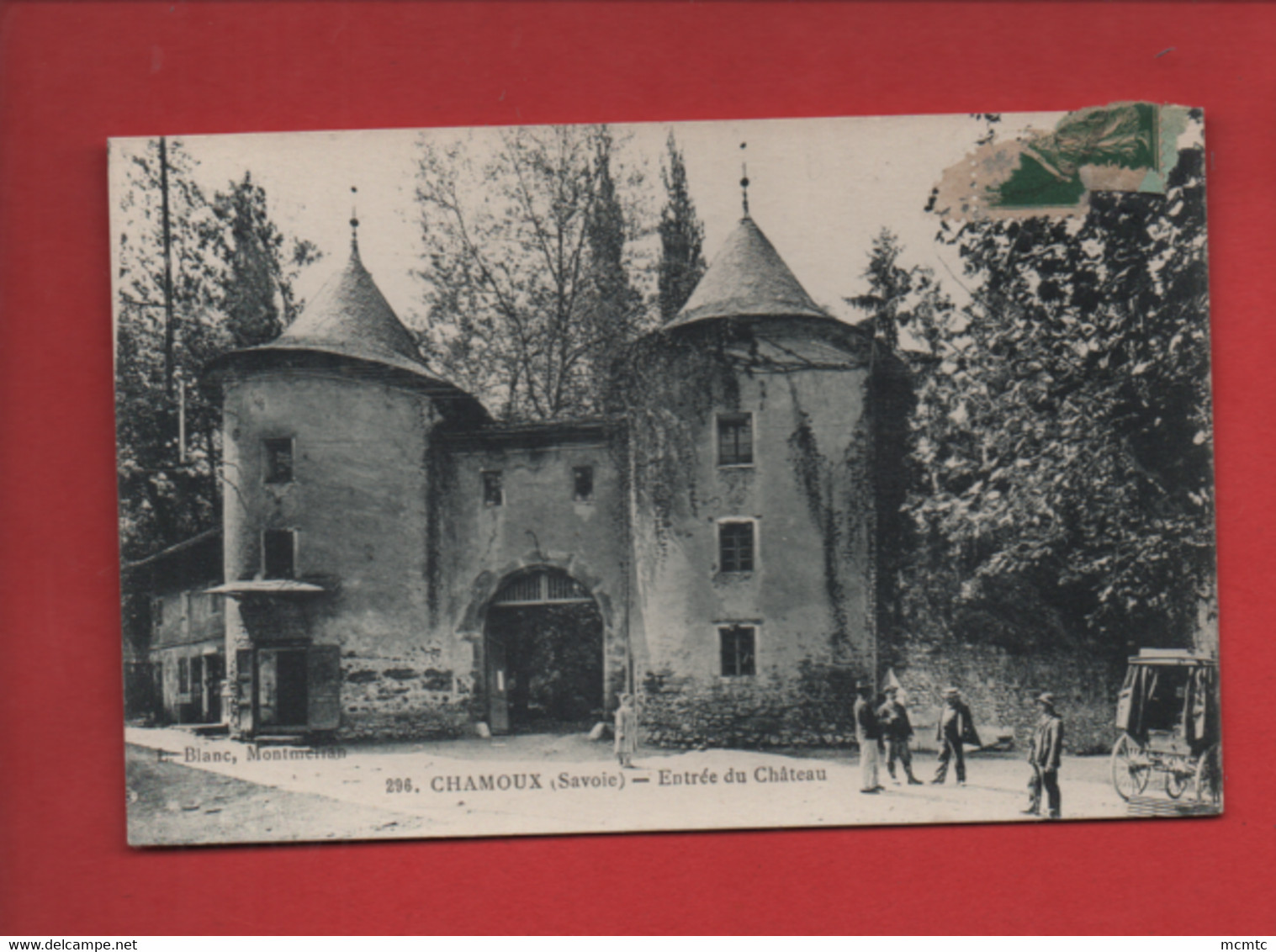 CPA - Chamoux  -(Savoie) - Entrée Du Château - Chamoux Sur Gelon