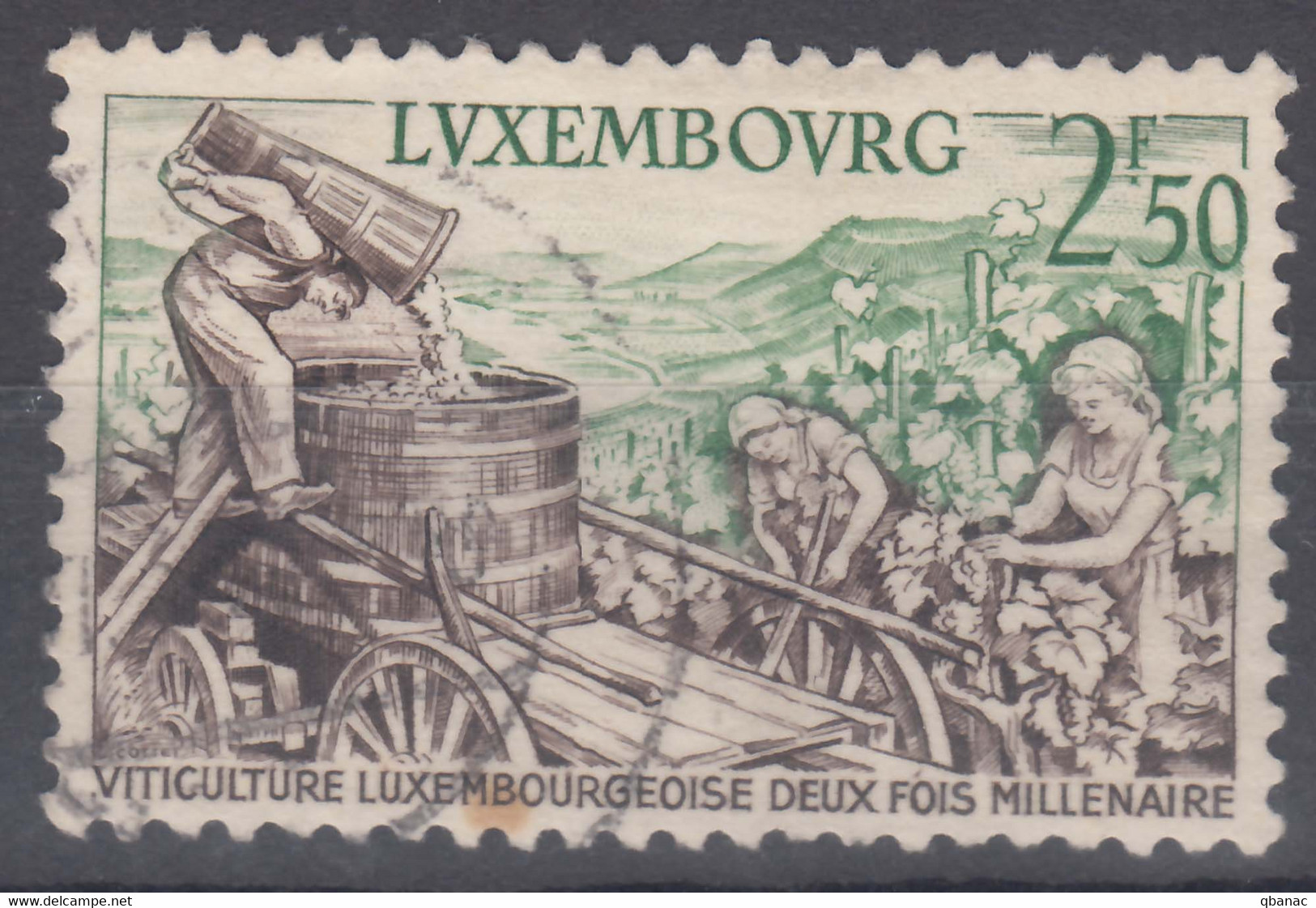 Luxembourg 1958 Mi#594 Used - Gebruikt