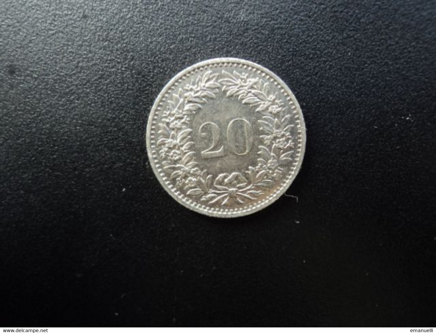 SUISSE : 20 RAPPEN   1976    KM 29a      SUP+ - 20 Centimes / Rappen