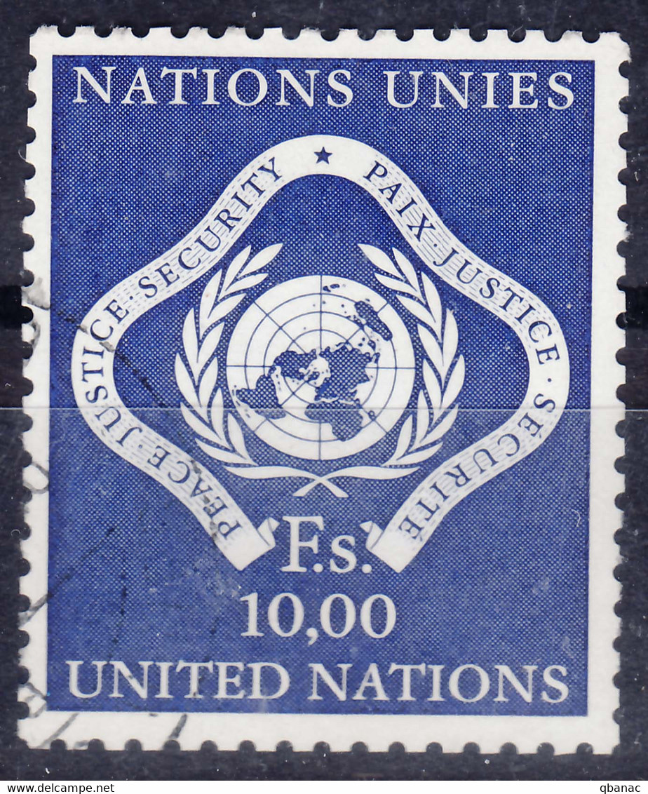 UN Geneva 1970 Mi#10 Used - Used Stamps