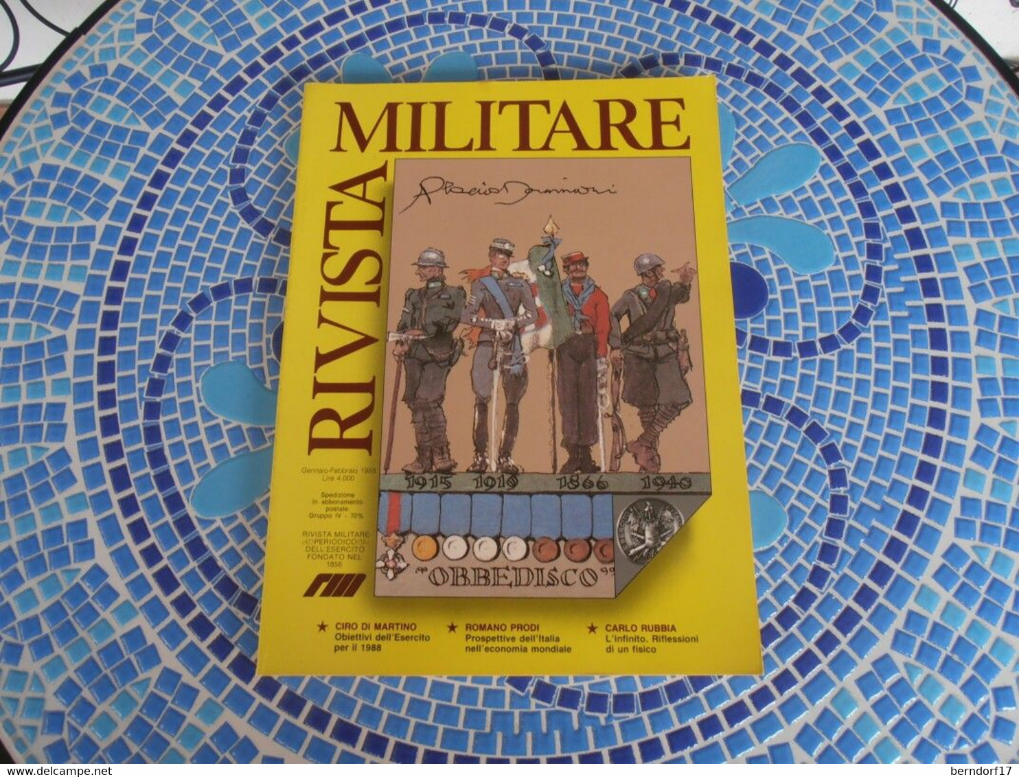 RIVISTA MILITARE N. 1 E 6 - Italiaans