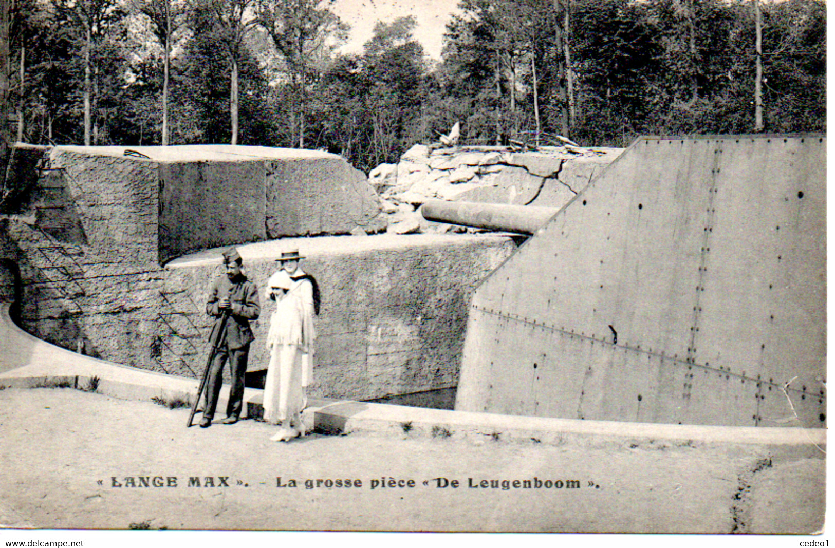 LANGE MAX  LA GROSSE PIECE DE LEUGENBOOM   CACHET 1920 - Houthulst