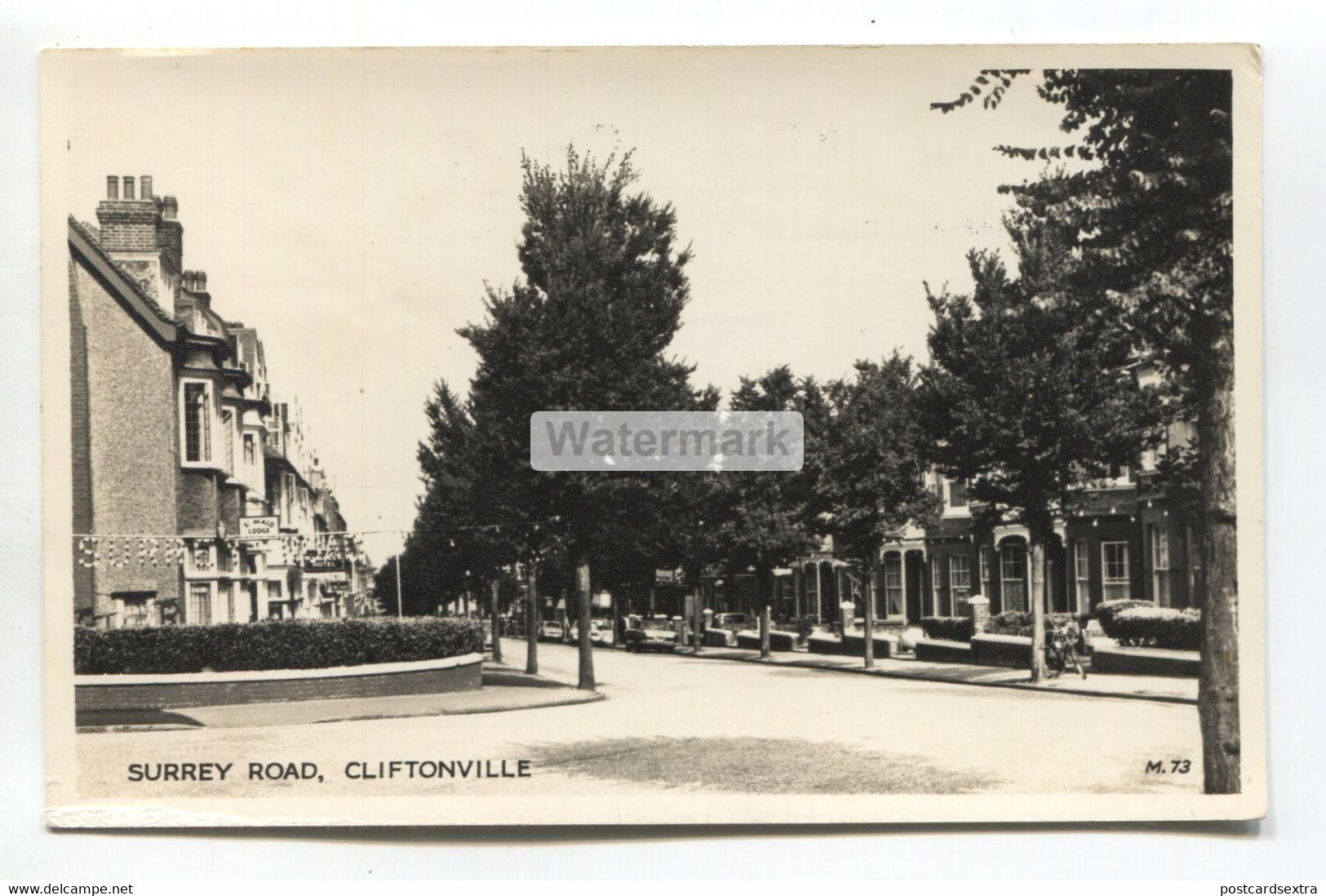 Cliftonville, Margate - Surrey Road - C1960's Kent Real Photo Postcard - Margate