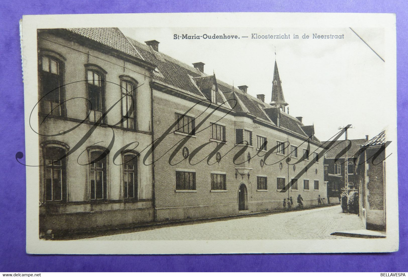 St.Maria Oudenhove. Neerstraat Met Kloosterzicht - Zottegem