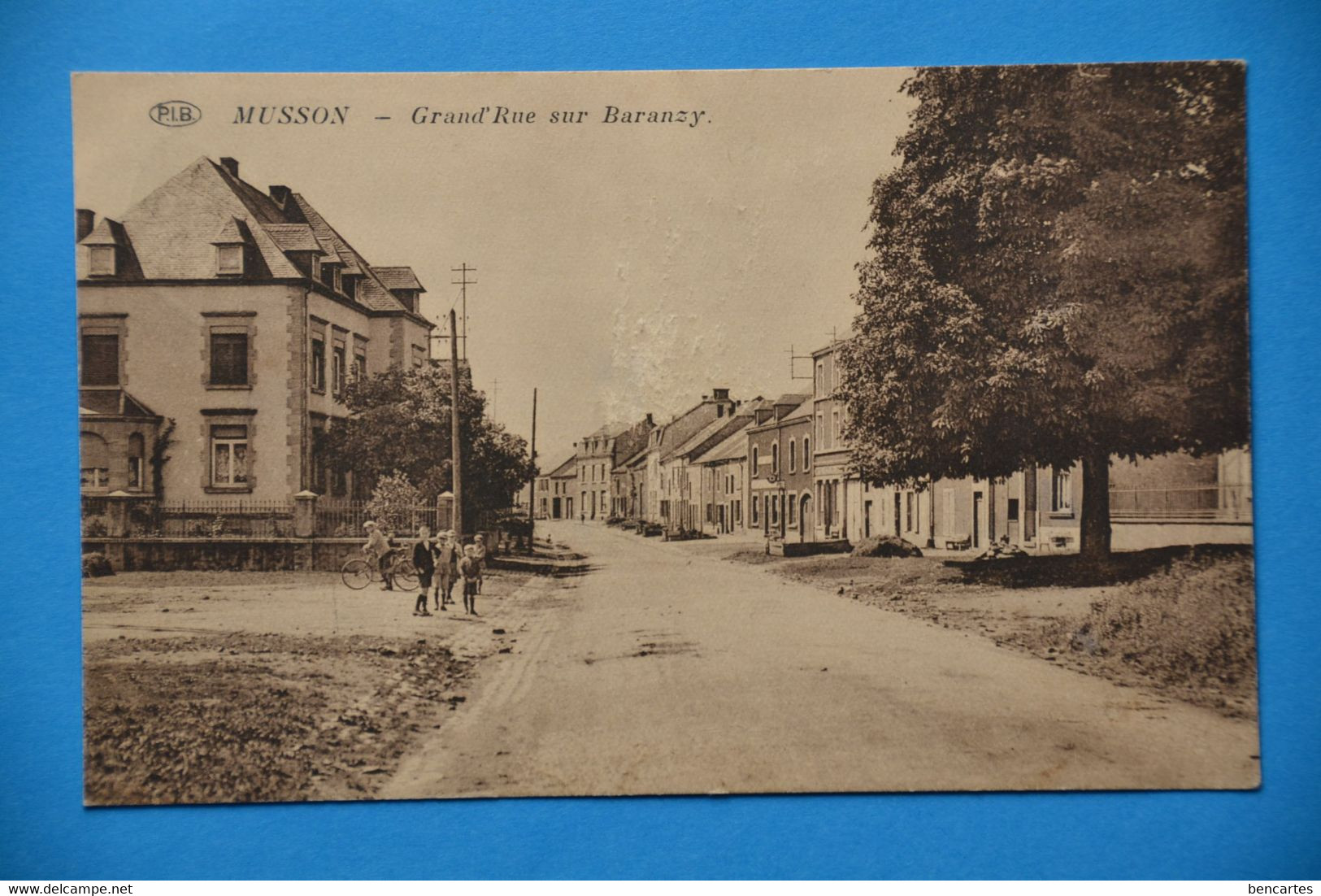 Musson 1927: Grand'Rue Sur Baranzy Animée - Musson