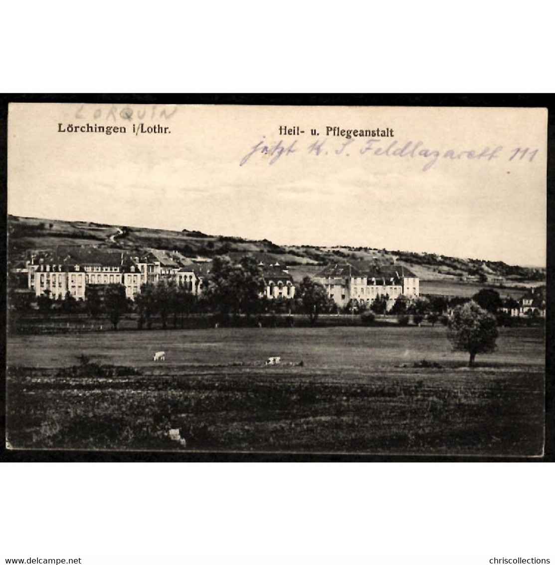 57 LORQUIN (Moselle) - LÖRCHINGEN I/Lothr. - Heil -u. Pflegeanstalt - Maison De Repos - Lorquin