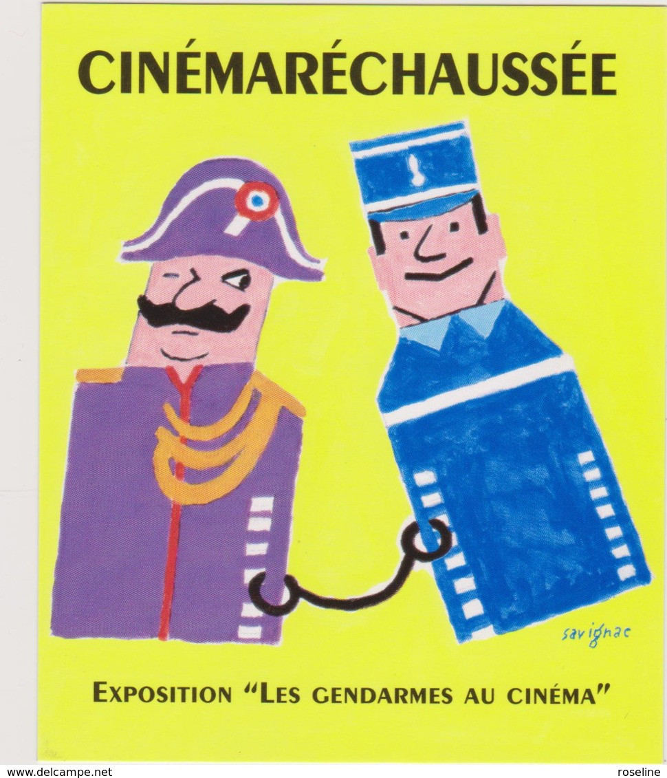 SAVIGNAC  -  Les Gendarmes Au Cinema Ed Du Sirpa Gendarmerie  - CPM 10,5x15 TBE 1997 Neuve - Savignac