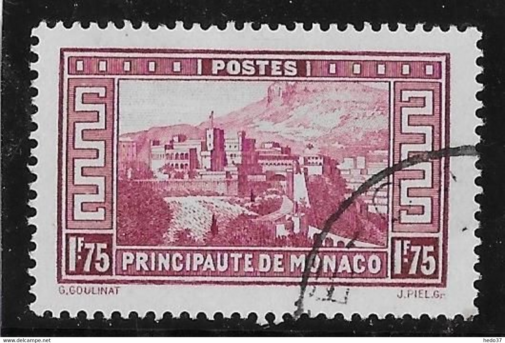 Monaco N°128 - Oblitéré - TB - Oblitérés