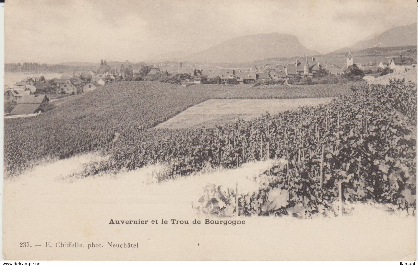 AUVERNIER Et Le Trou De Bourgogne - Bon état - Vernier