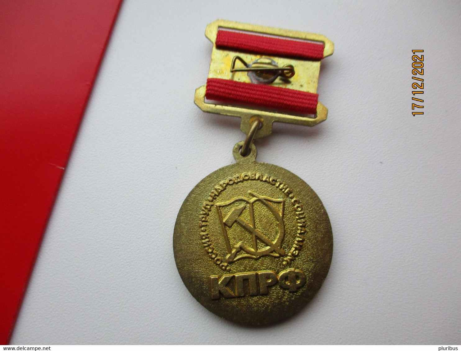 RUSSIA USSR MEDAL WITH DOCUMENT  60 Anniversary OF WW II VICTORY , 0 3 - Rusland