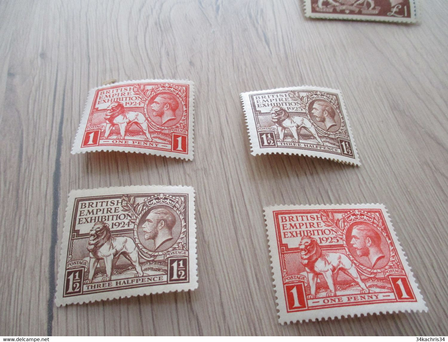 Grande Bretagne N° 171à 174 Neuf Sans Charnière - Unused Stamps