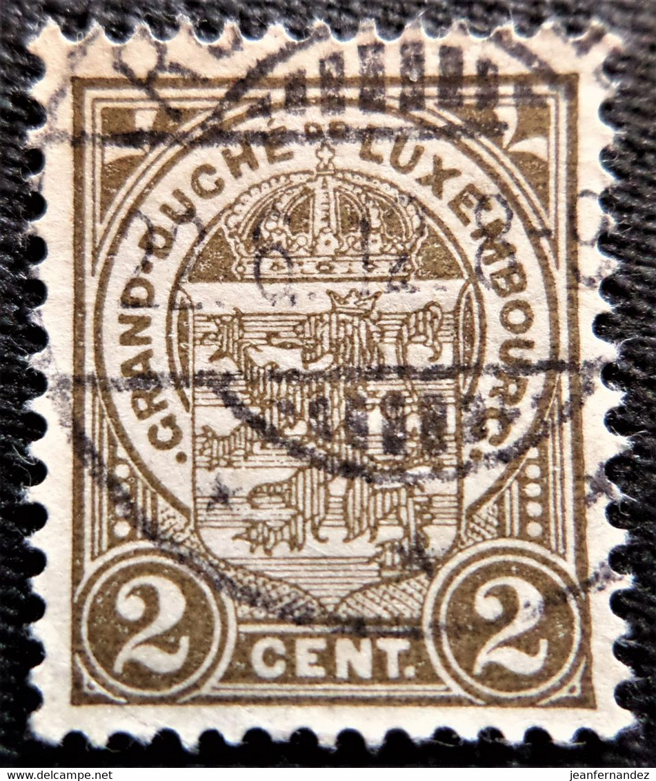 Timbres De Luxembourg Y&T N° 90 - 1907-24 Abzeichen