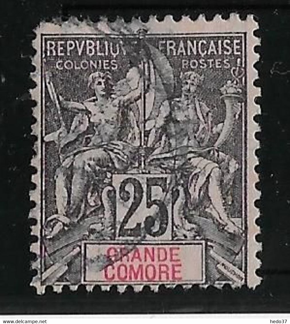 Grande Comore N°8 - Oblitéré - TB - Gebraucht