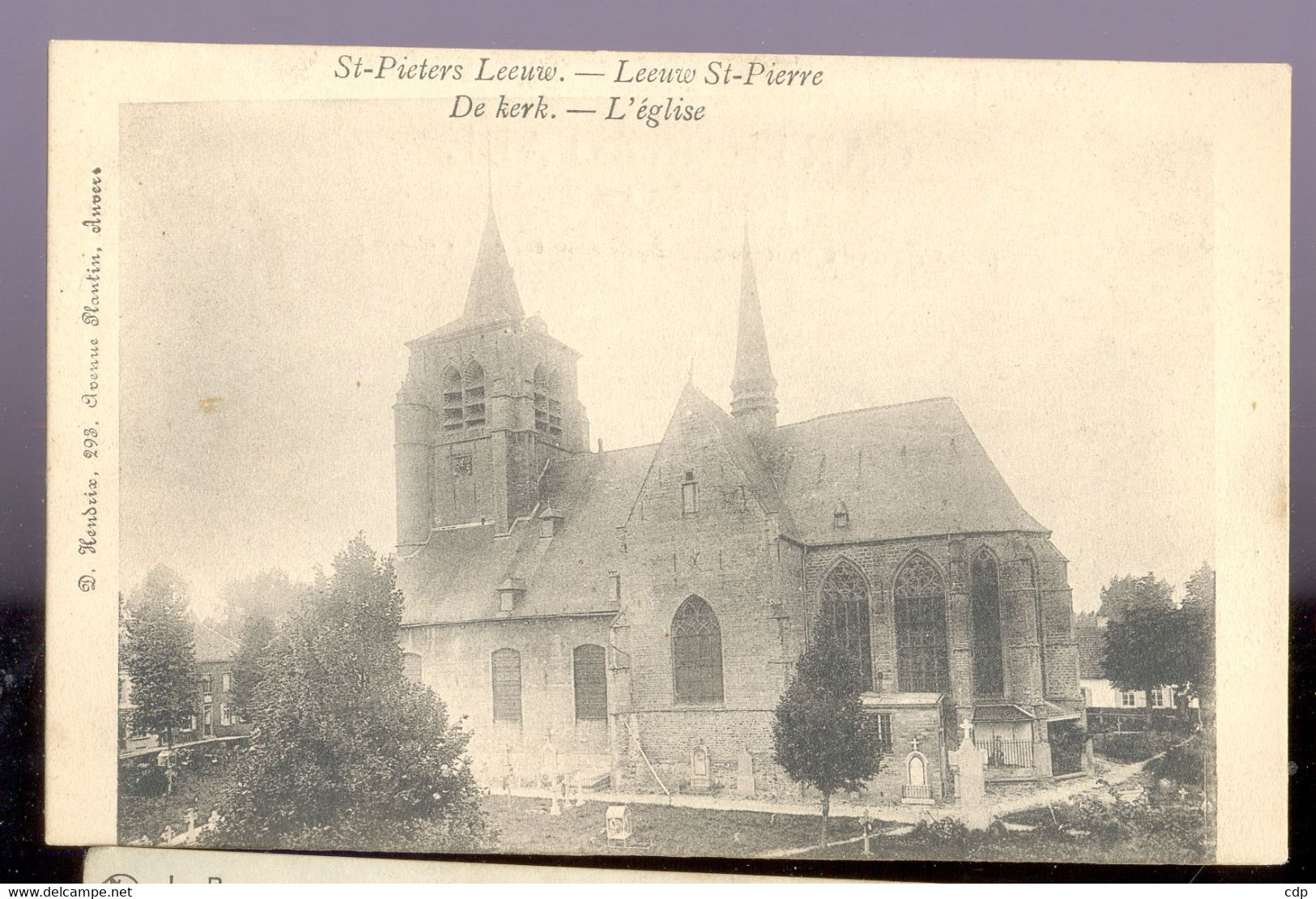 Cpa St Pieters Leeuw - Sint-Pieters-Leeuw