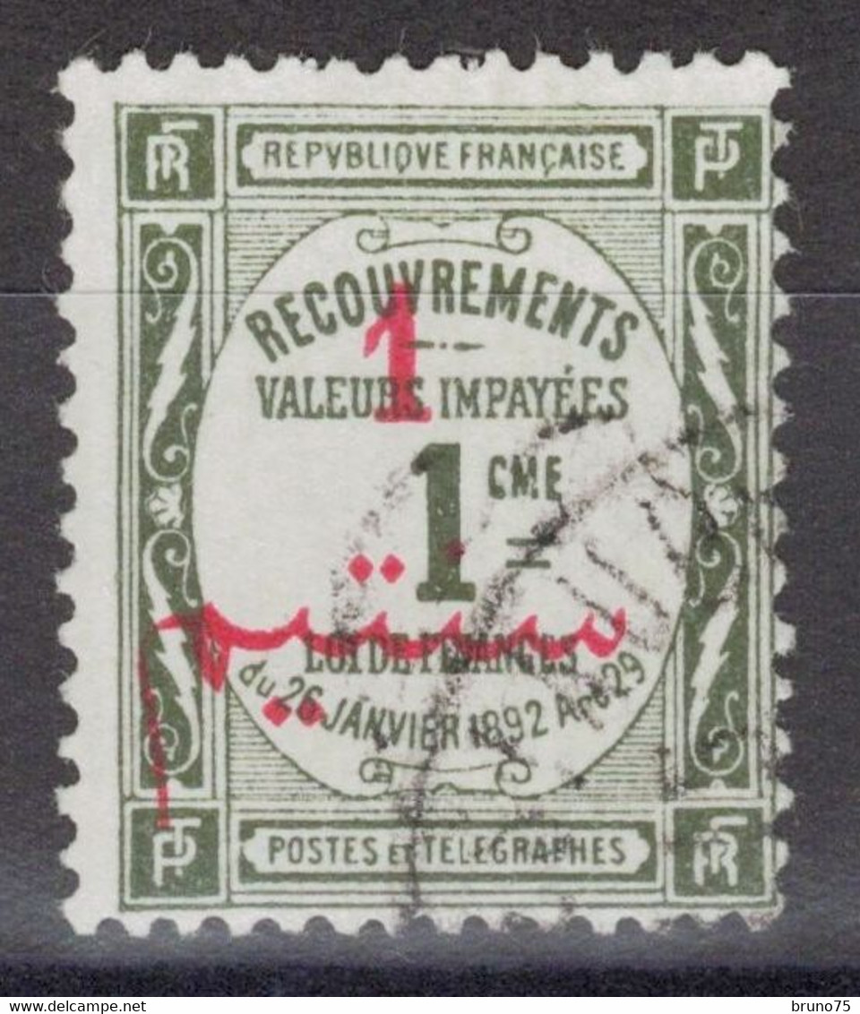 Maroc - Taxe - YT 13 Oblitéré - 1912 - Timbres-taxe