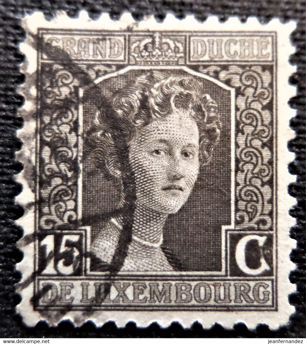 Timbres De Luxembourg Y&T N° 97 - 1914-24 Marie-Adelaide