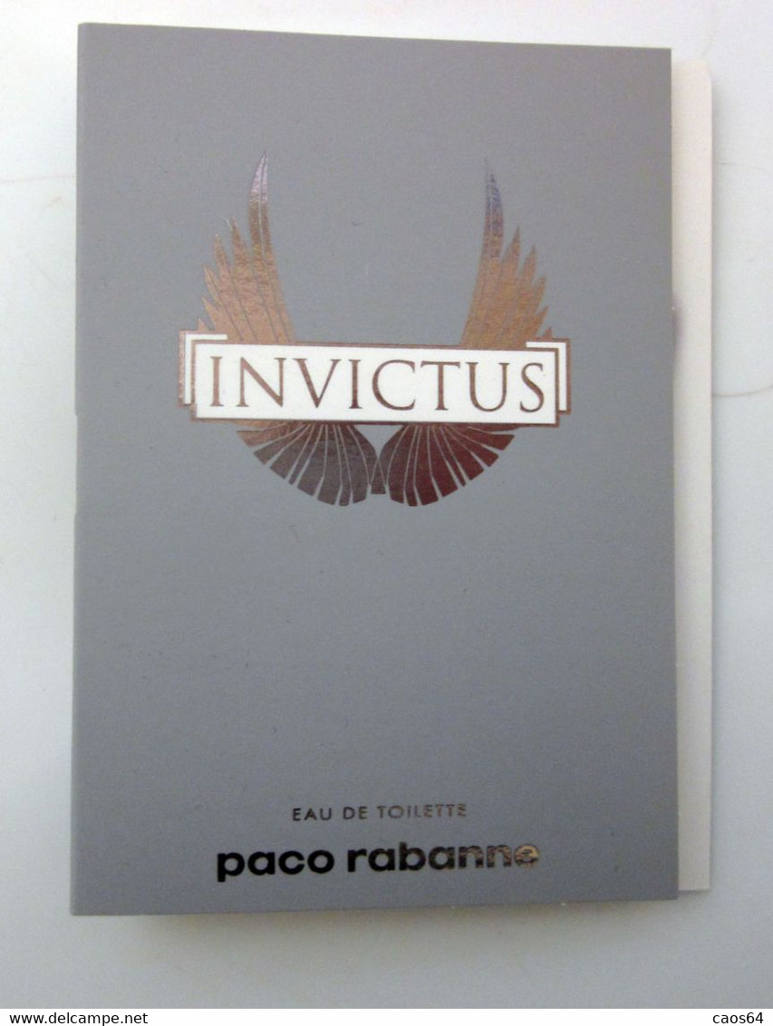 Echantillon Tigette Campioncino Invictus Paco Rabanne - Parfumproben - Phiolen