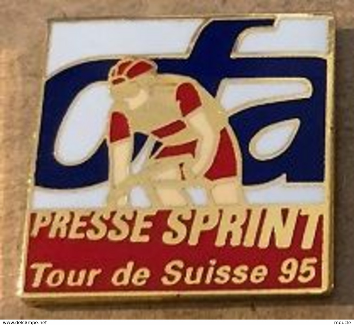 CYCLISME - VELO - BIKE - CYCLISTE - OFA PRESSE SPRINT - TOUR DE SUISSE 95 - SCHWEIZ - SVIZZERA - SWITZERLAND -  (22) - Wielrennen