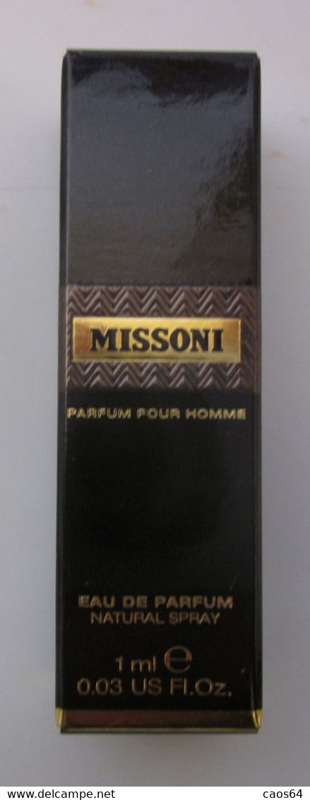 Echantillon Tigette Campioncino Missoni - Parfumproben - Phiolen