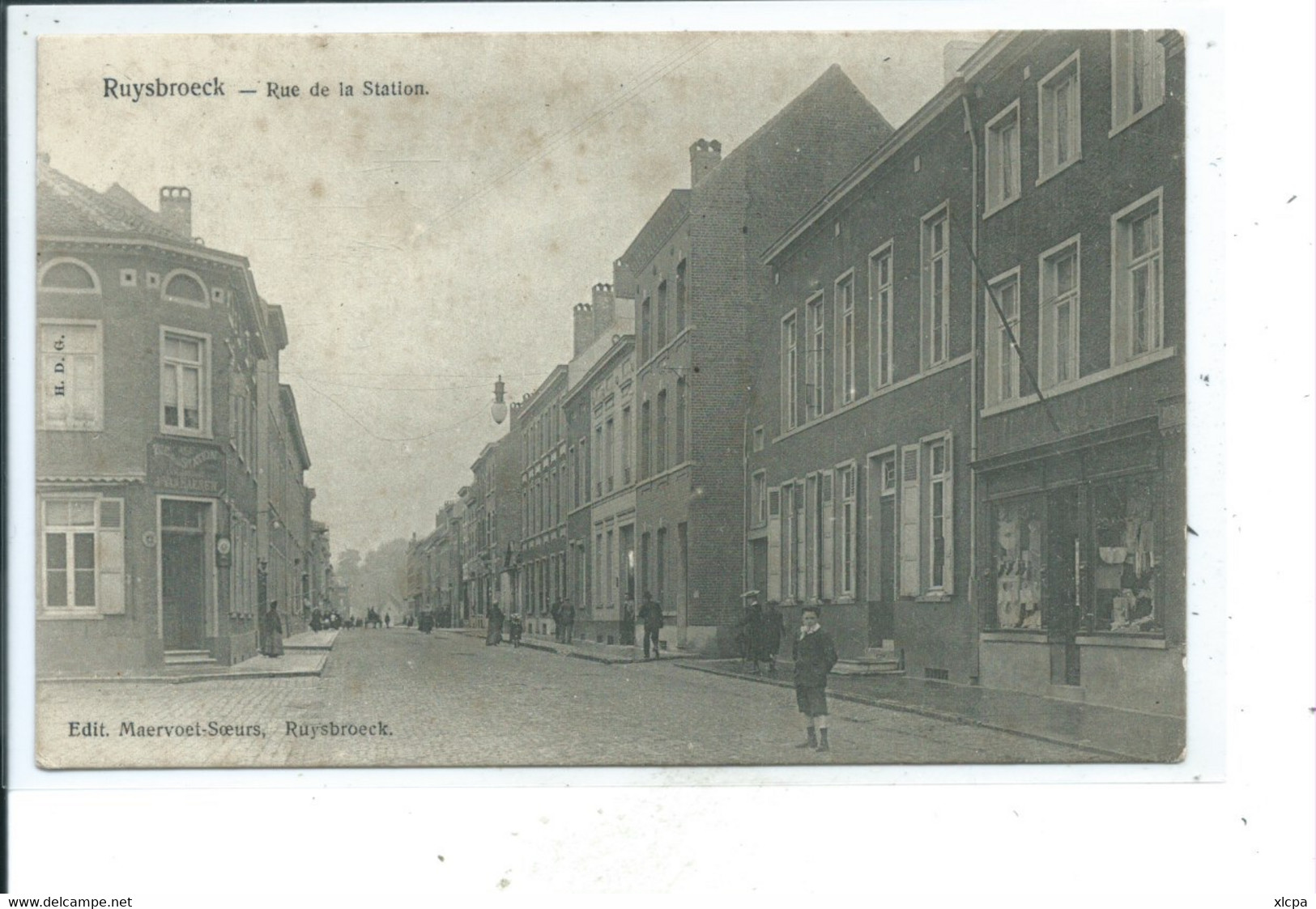 Ruisbroeck -Ruysbroeck Rue De La Station - Sint-Pieters-Leeuw