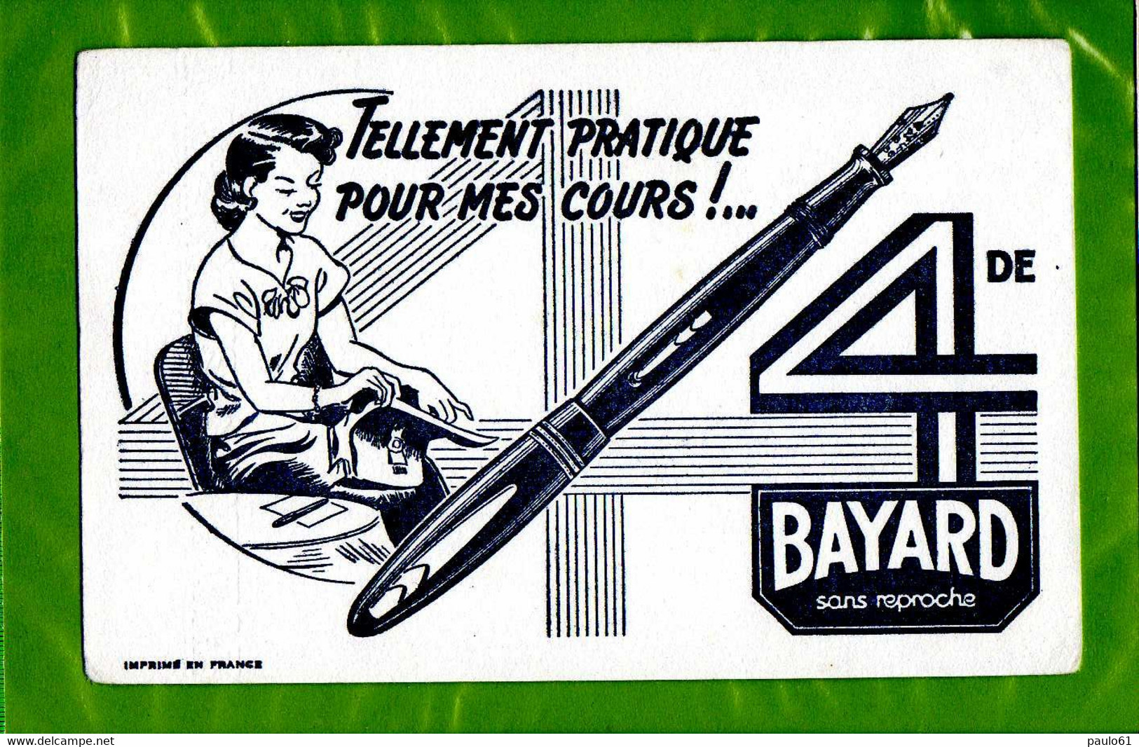 BUVARD&Blotter Paper : Pour Mes Cours Stylo BAYARD 4 - Papeterie