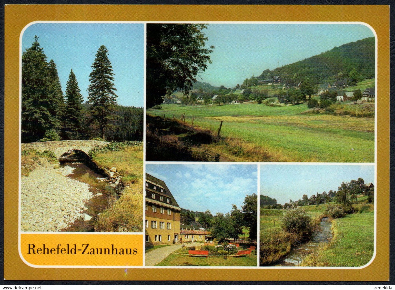 D4977 - TOP Rehefeld Zaunfeld Kreis Dippoldiswalde - Bild Und Heimat Reichenbach - Dippoldiswalde