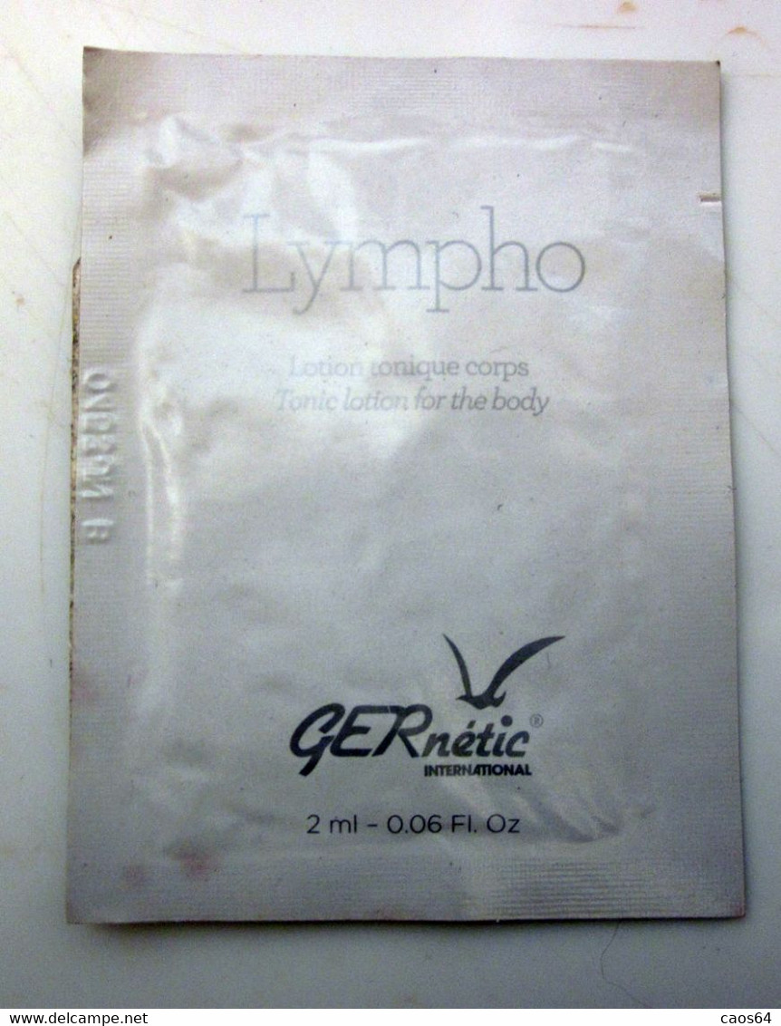 Echantillon Tigette Campioncino Lympho Ger Nétic  Lotion Tonique Corps - Beauty Products