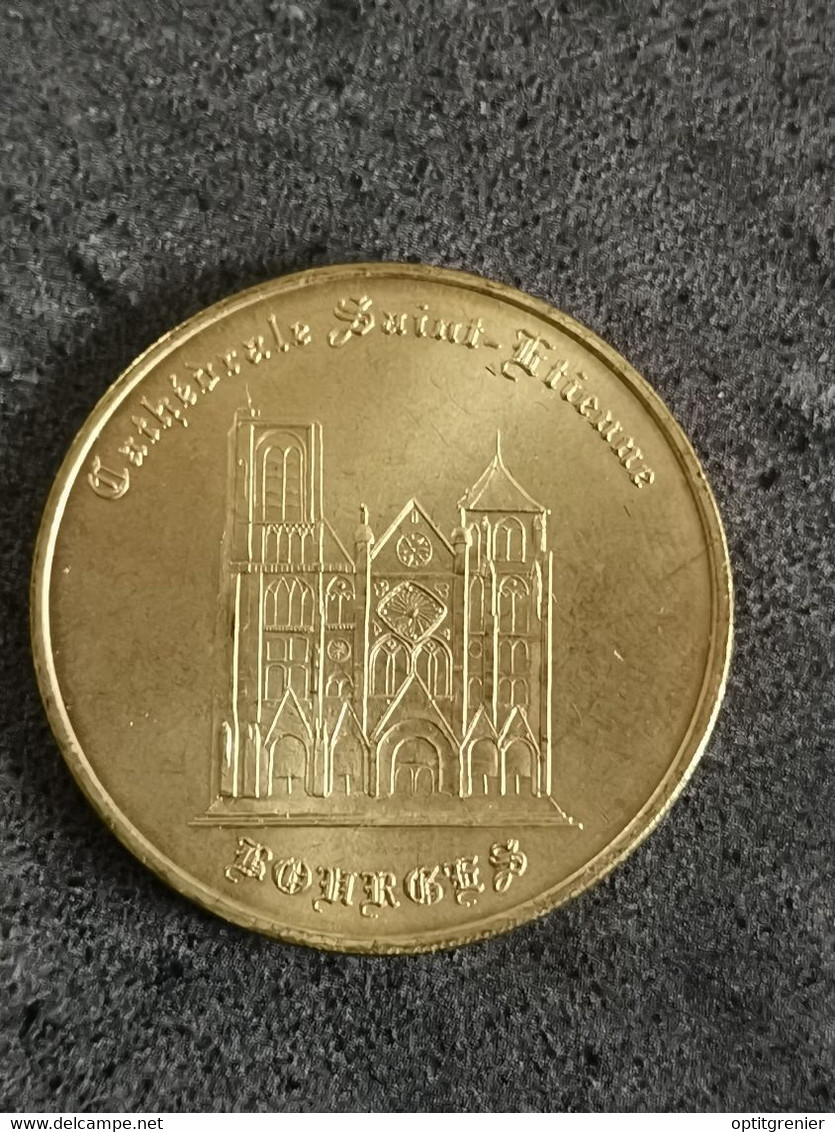 MEDAILLE JETON CATHEDRALE SAINT ETIENNE BOURGES 2001 / MONNAIE DE PARIS - 2001