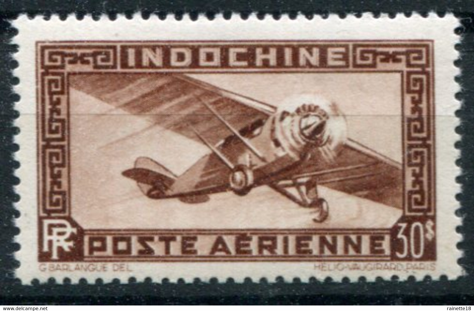 Indochine    PA    47 ** - Luftpost