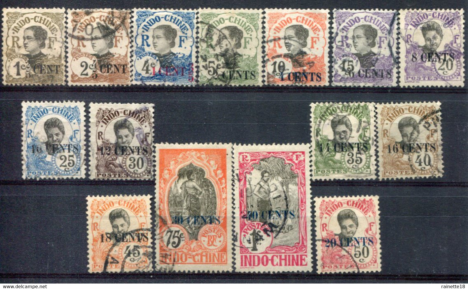 Indochine          72/86  Oblitérés - Used Stamps