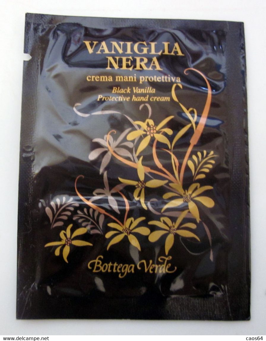 Echantillon Tigette Campioncino Bottega Verde Crema Mani Protettiva Vaniglia Nera - Schoonheidsproducten