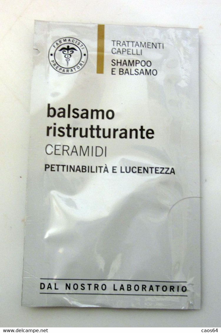 Echantillon Tigette Campioncino Farmacisti Preparatori Balsamo Ristrutturante  Ceramidi - Productos De Belleza