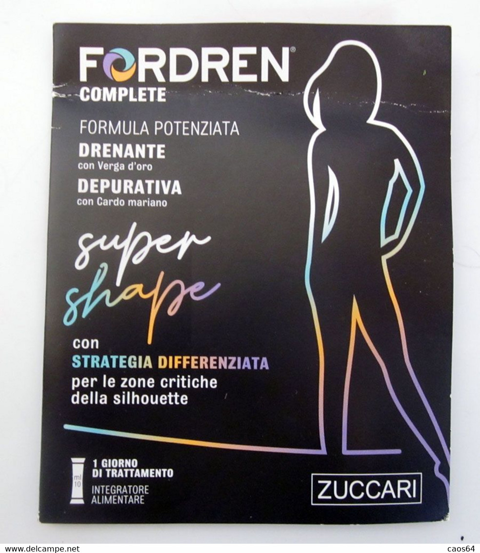 Echantillon Tigette Campioncino Fordren Zuccari Super Shape Crema Corpo - Beauty Products