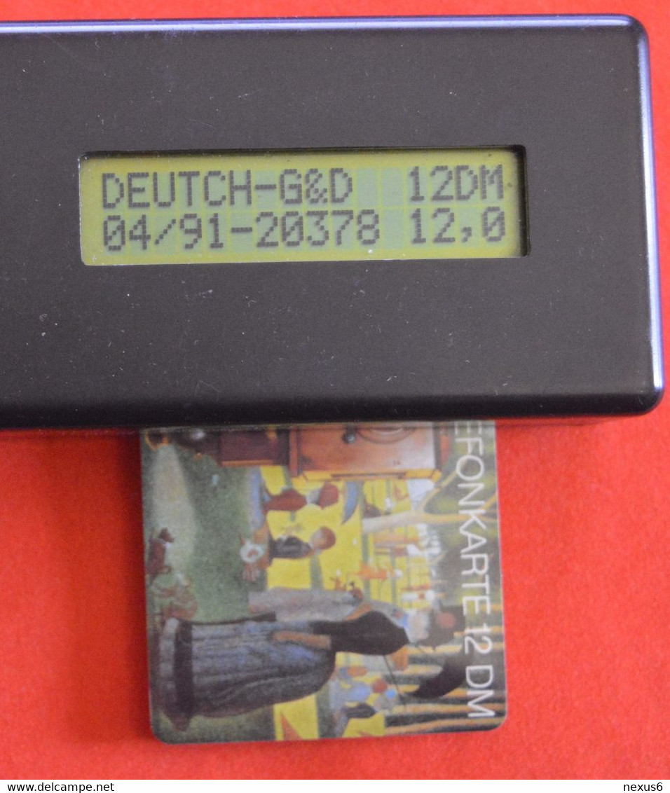 Germany - Alte Telefonapparate 2 - Fernsprechwandapparat (1885) - E 06/08.92 - 12DM, 30.000ex, Mint - E-Series : Edición Del Correo Alemán