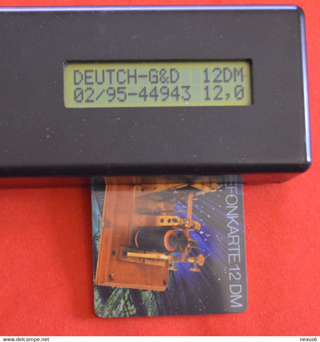 Germany - Alte Morseapparate 2 - Reliefschreiber - E 14/09.94 - 12DM, 30.000ex, Mint - E-Series: Editionsausgabe Der Dt. Postreklame